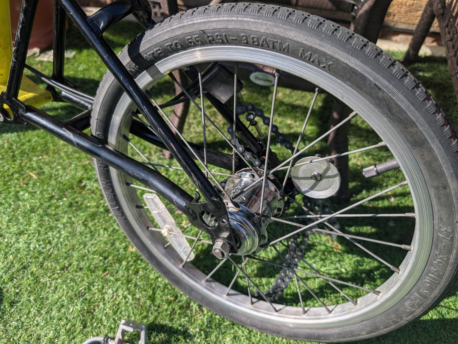 Brompton 1998 C Line T5 Folding Bike 5 Speed plus parts requires assembly
