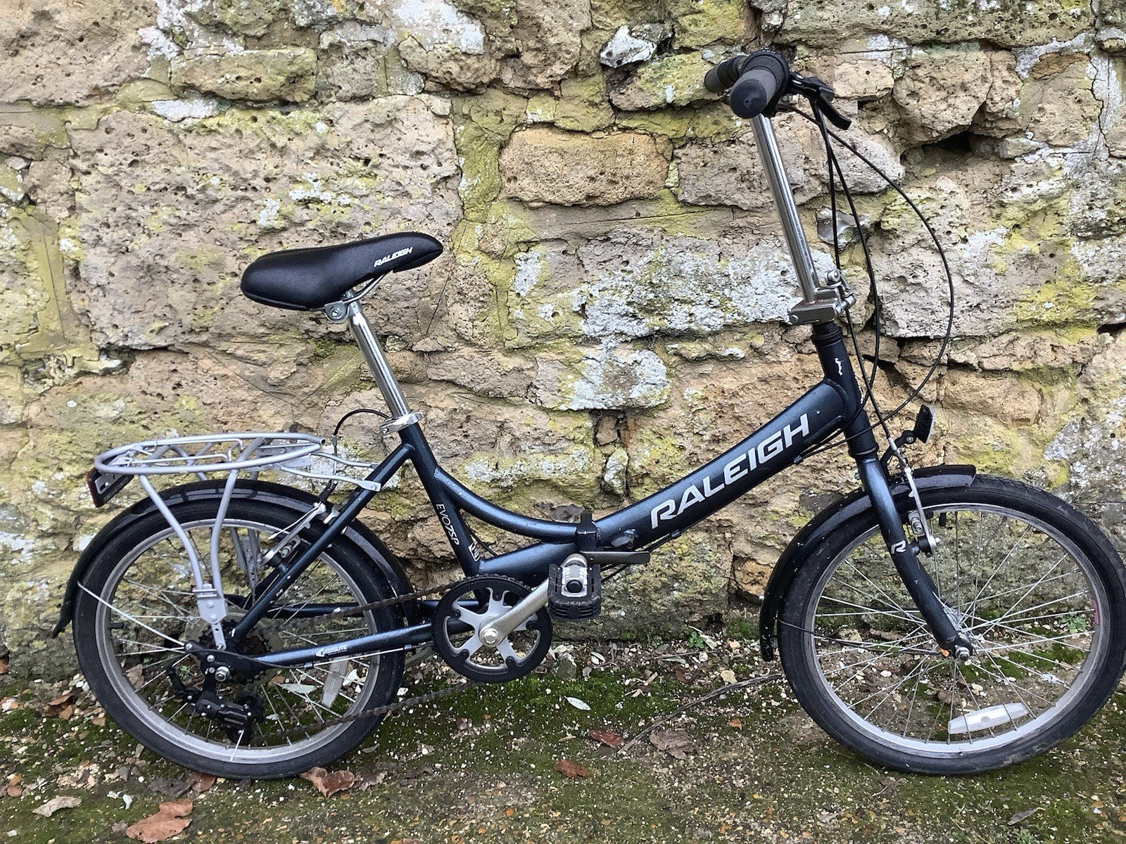 RALEIGH EVO 7SP FOLDING CYCLE - Twistgrip  - UK DELIVERY