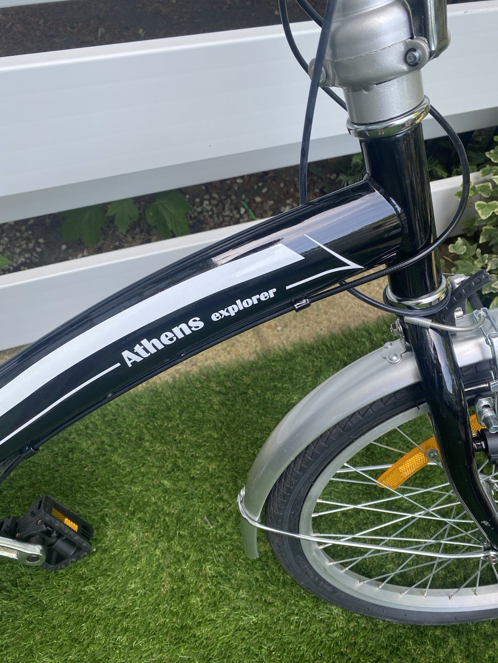 Athens Explorer Folding Bike 20-inch Wheels with Carry Case Unisex