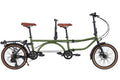 Ecosmo 20" Wheel New 4-Way Folding Steel Tandem Bicycle Bike 7 Speeds - 20TF02GN