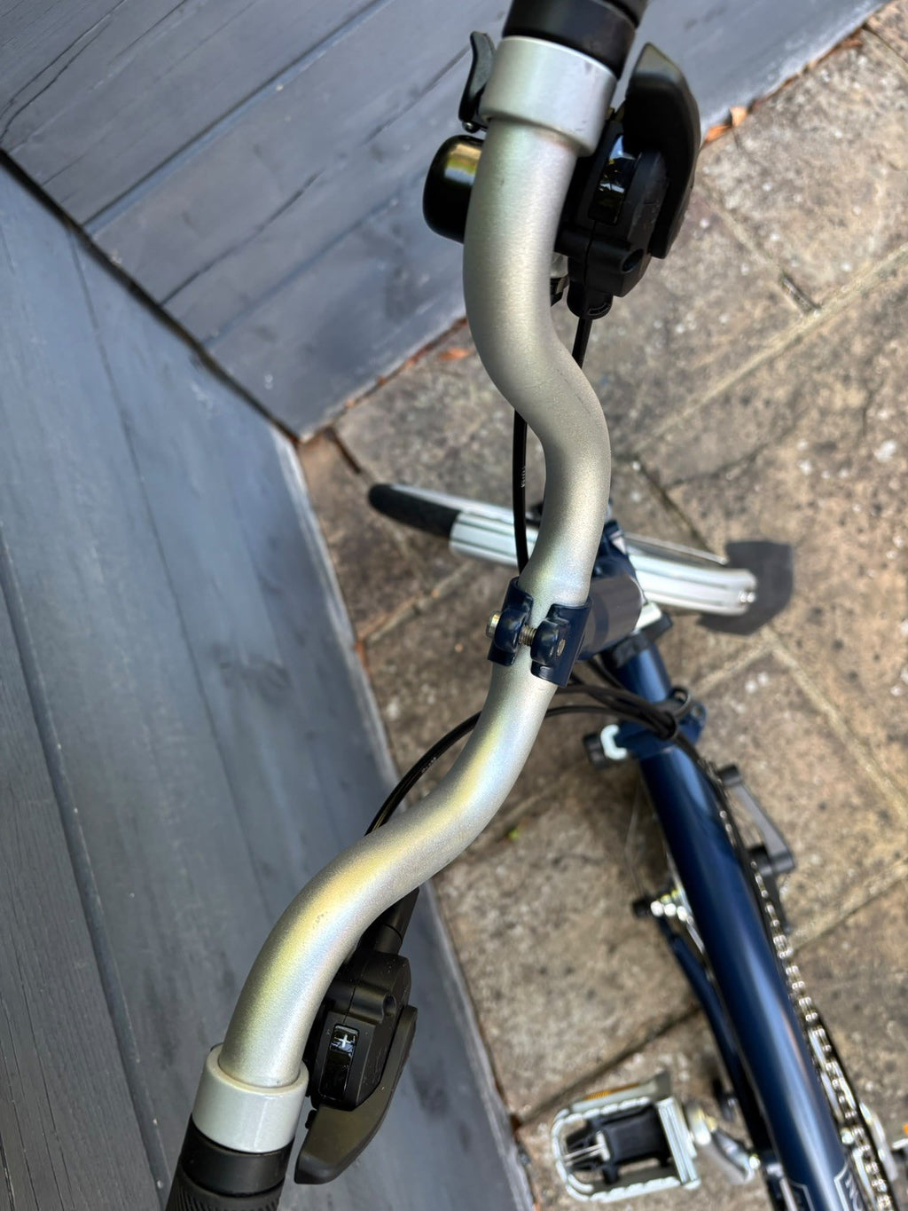2021 Brompton M6L C Line Folding Bicycle 6 Speed Tempest Blue - Hardly Used