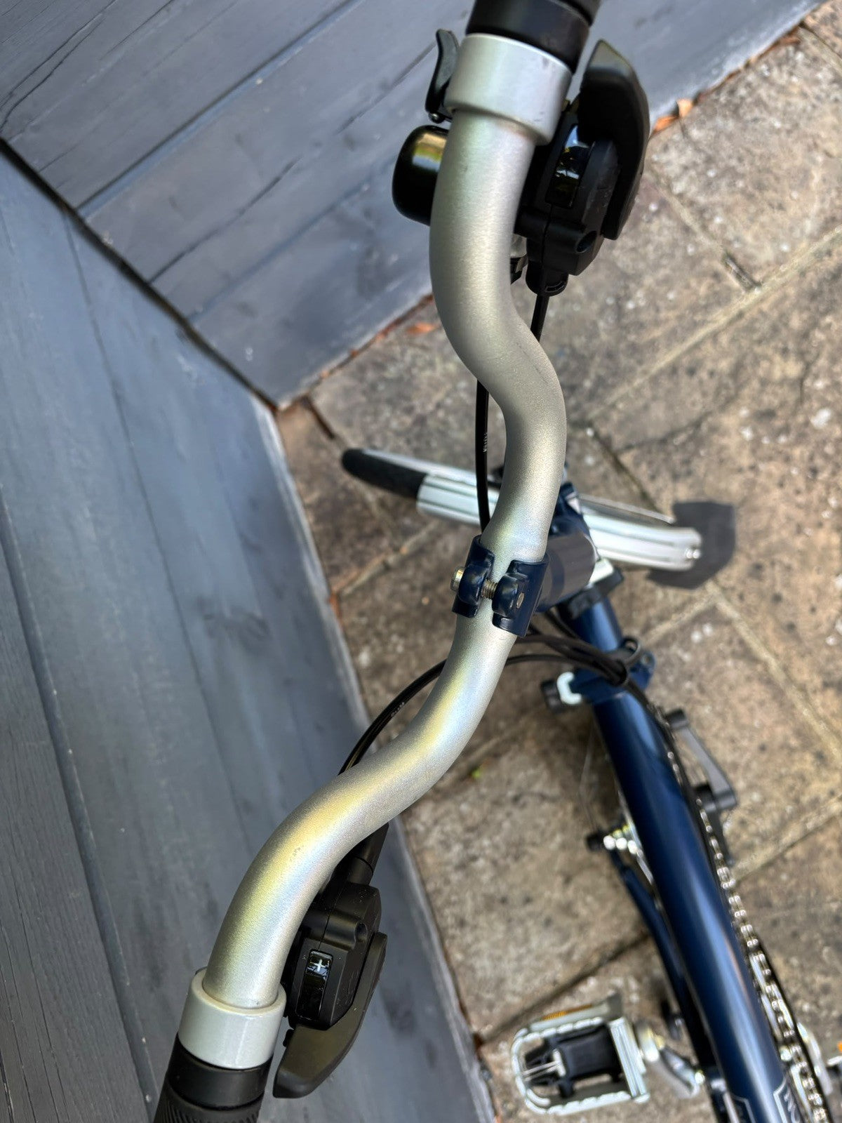 2021 Brompton M6L C Line Folding Bicycle 6 Speed Tempest Blue - Hardly Used