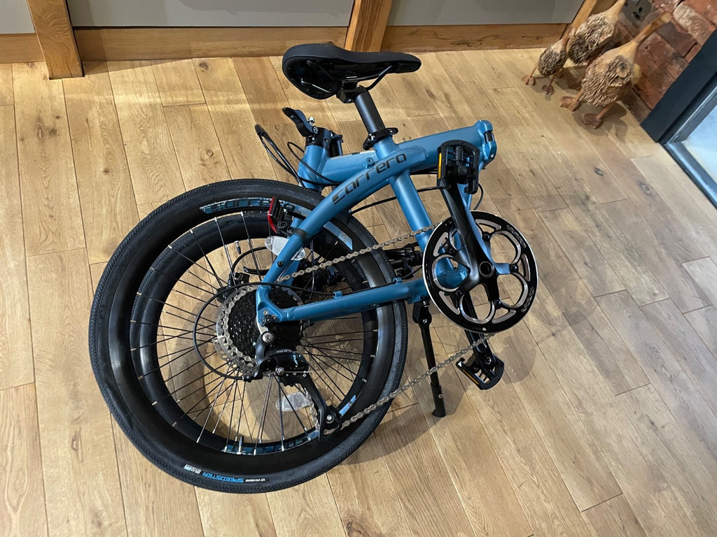 carrera folding bike