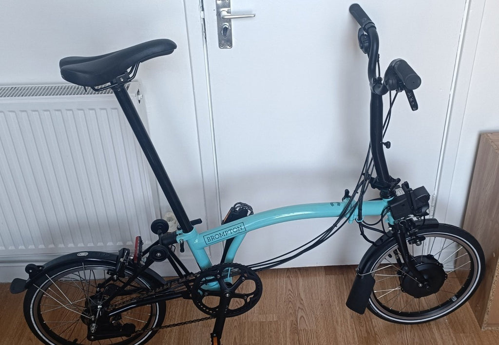 Brompton Bike 6 Speed -e-, Turkish Green, Hardly Used