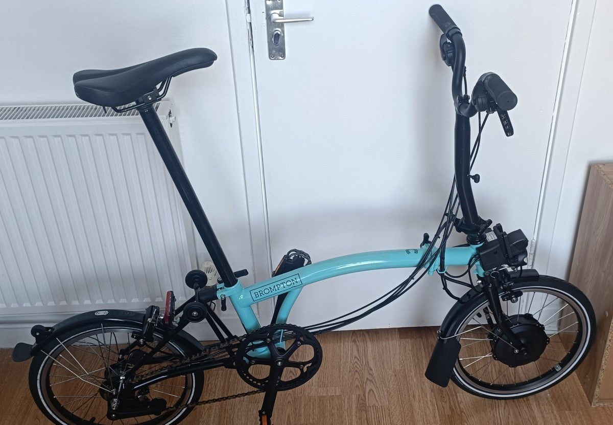 Brompton Bike 6 Speed -e-, Turkish Green, Hardly Used