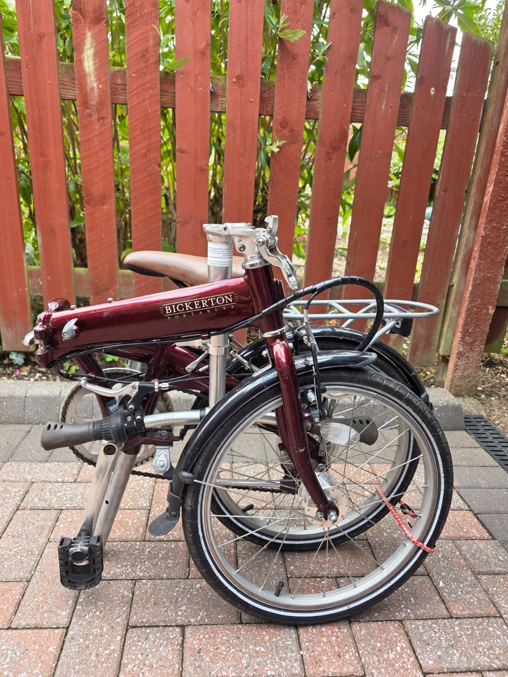 bickerton junction 1707 folding bike used