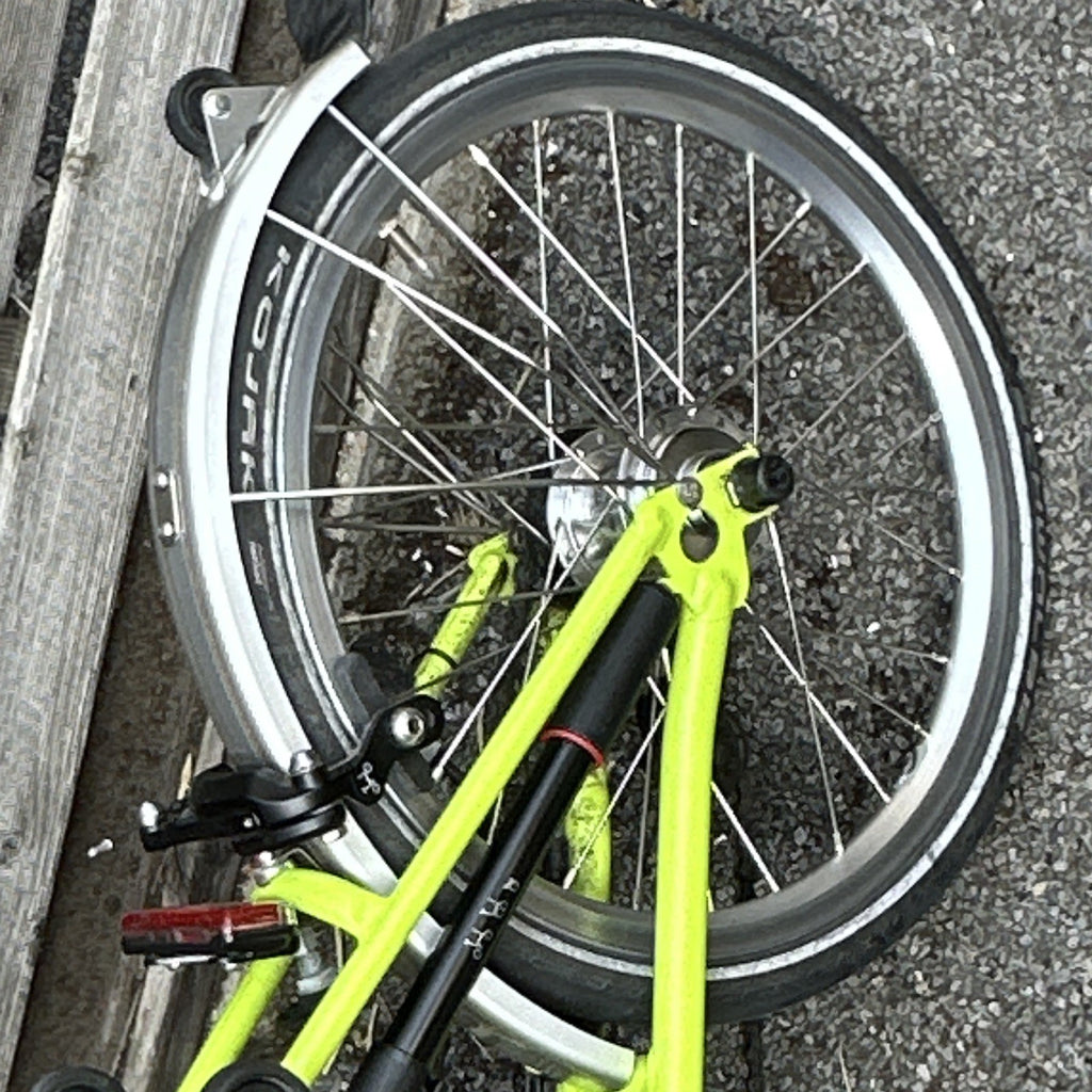 Brompton M6L Green / Lime Green Folding Bike (6 Speed) 2018