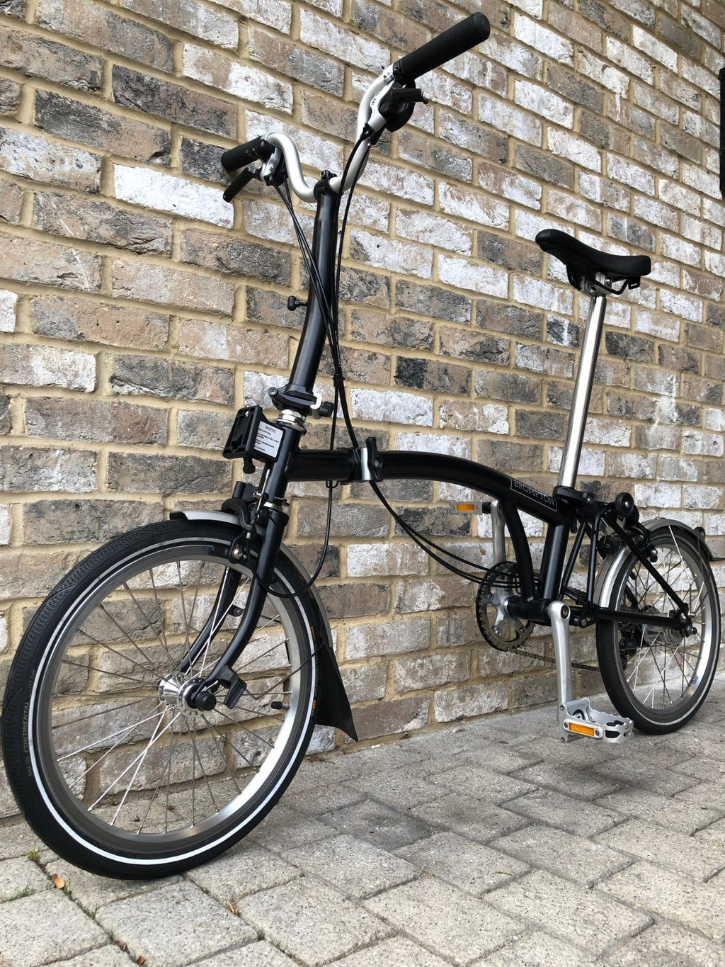 Brompton Black M6L (C Line Explore 6 Speed) - Worldwide Delivery