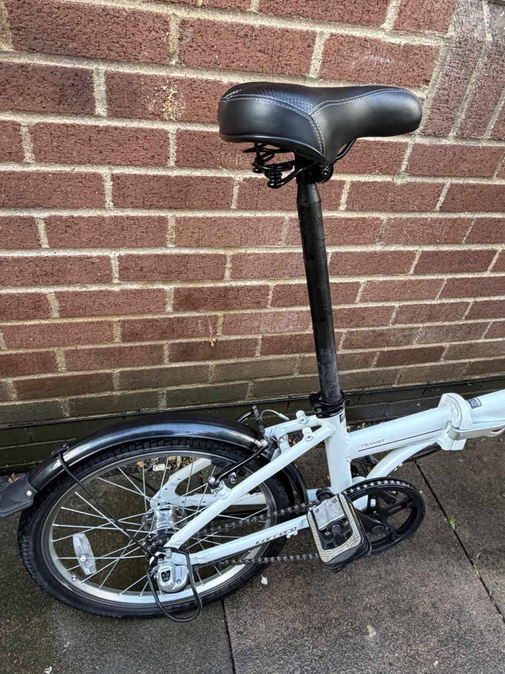Carrera Folding Bike Transit Edition 20 Wheels 3 Speed Excellent Condition Used