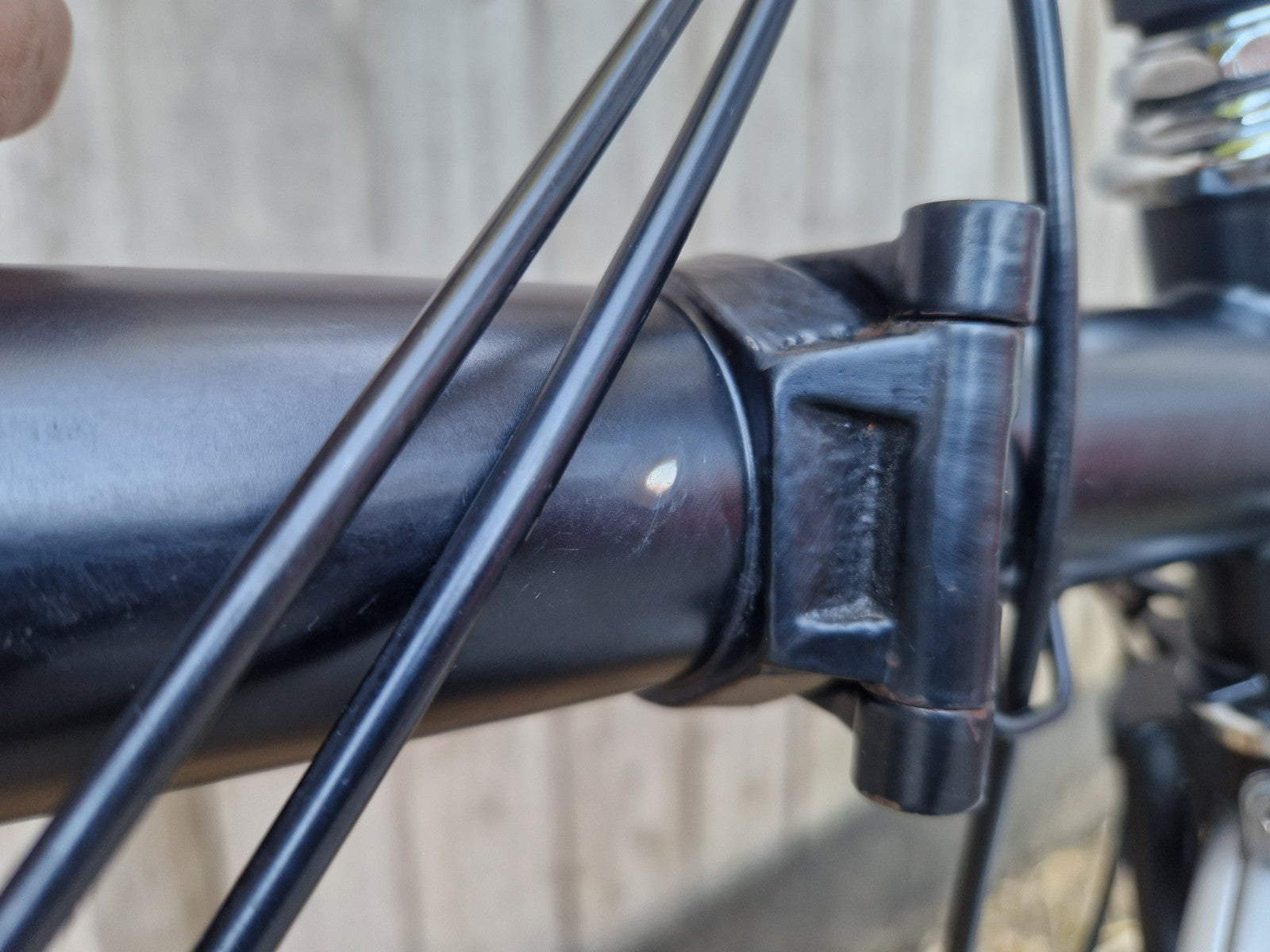 Brompton M3L black - 3 speed - thumb shifter