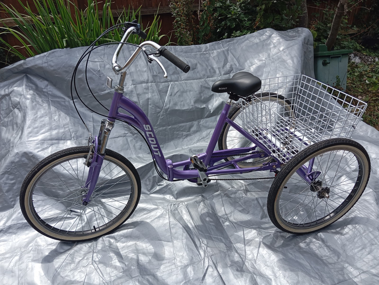 Scout Adult 24" Folding Tricycle