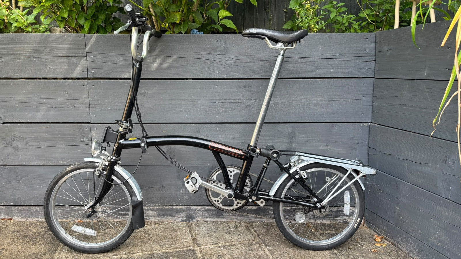 Brompton M5R C line Explore equivalent in Gloss Black - Leisure Used