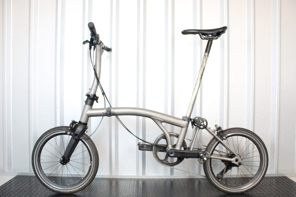 2021 Brompton T-Line Titanium 4-Speed 8.93kg - Used