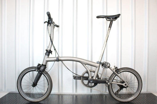 2021 Brompton T-Line Titanium 4-Speed 8.93kg - Used