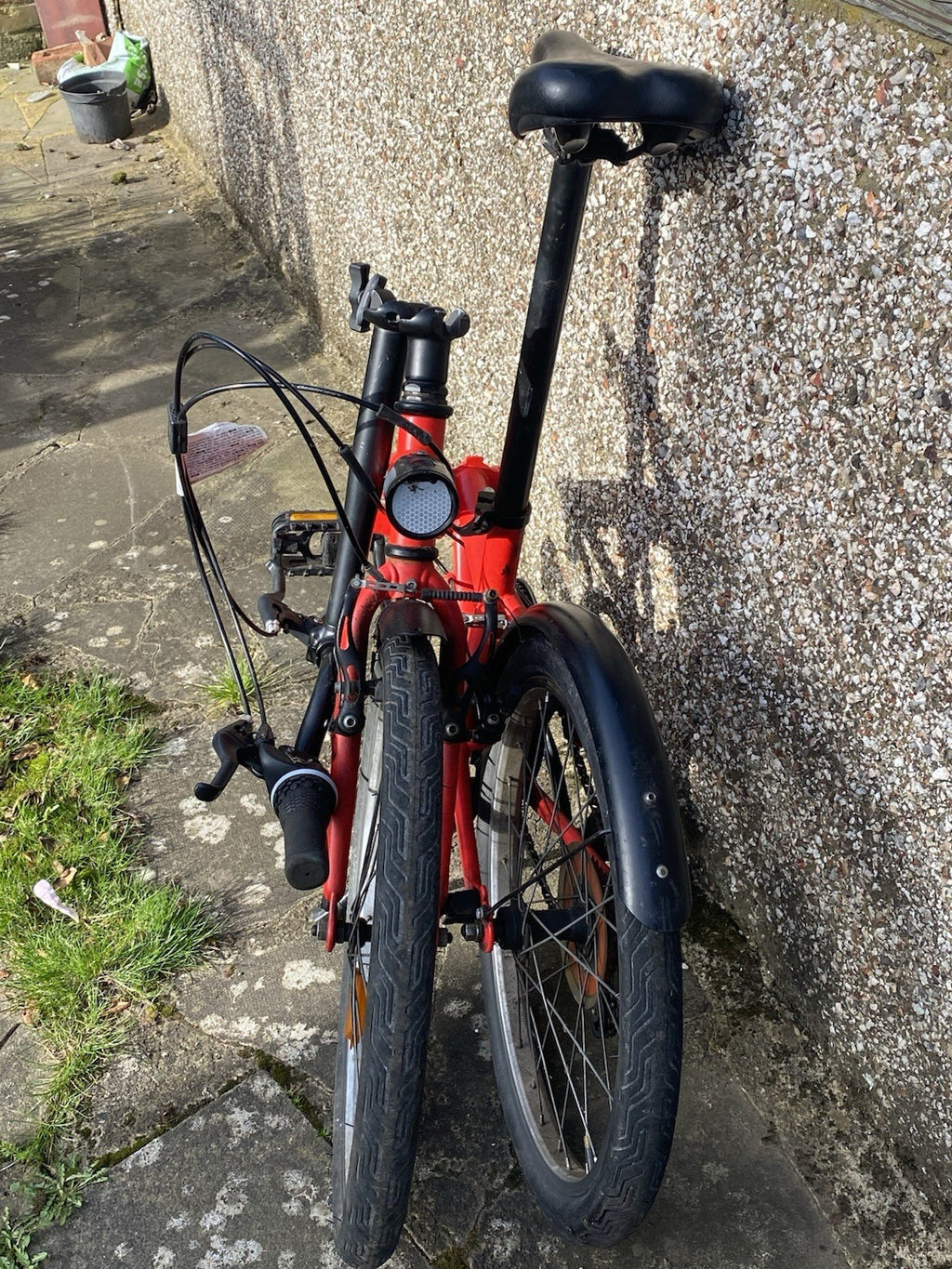 BTwin Tilt 120 Red Folding Bike