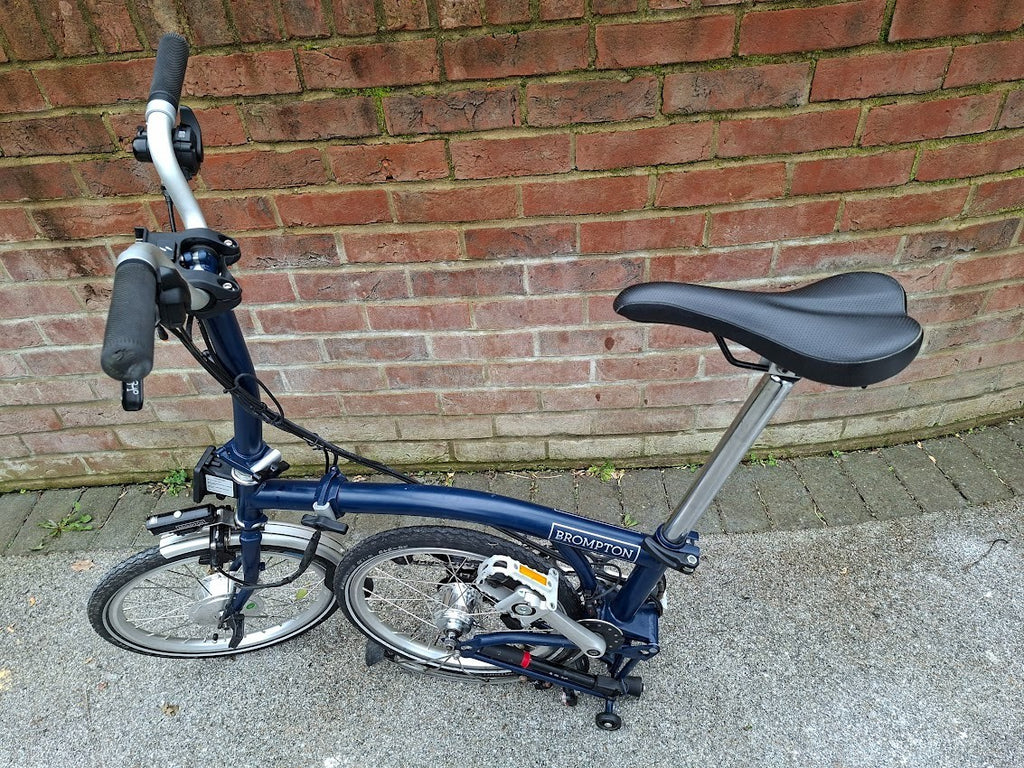 6-Speed Brompton M6L Folding Bike complete with Swytch