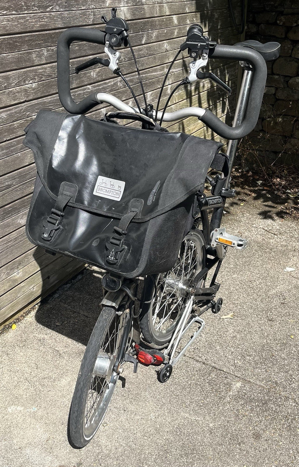 Brompton P6R with Son Dynamo lights and full set of bags
