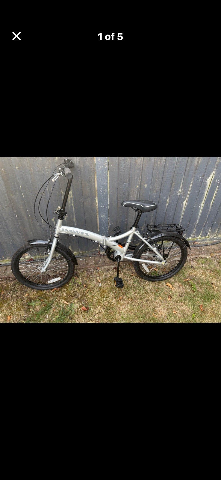 New Dawes Diamond Folding Bike 20-inch wheels - RRP £459.99