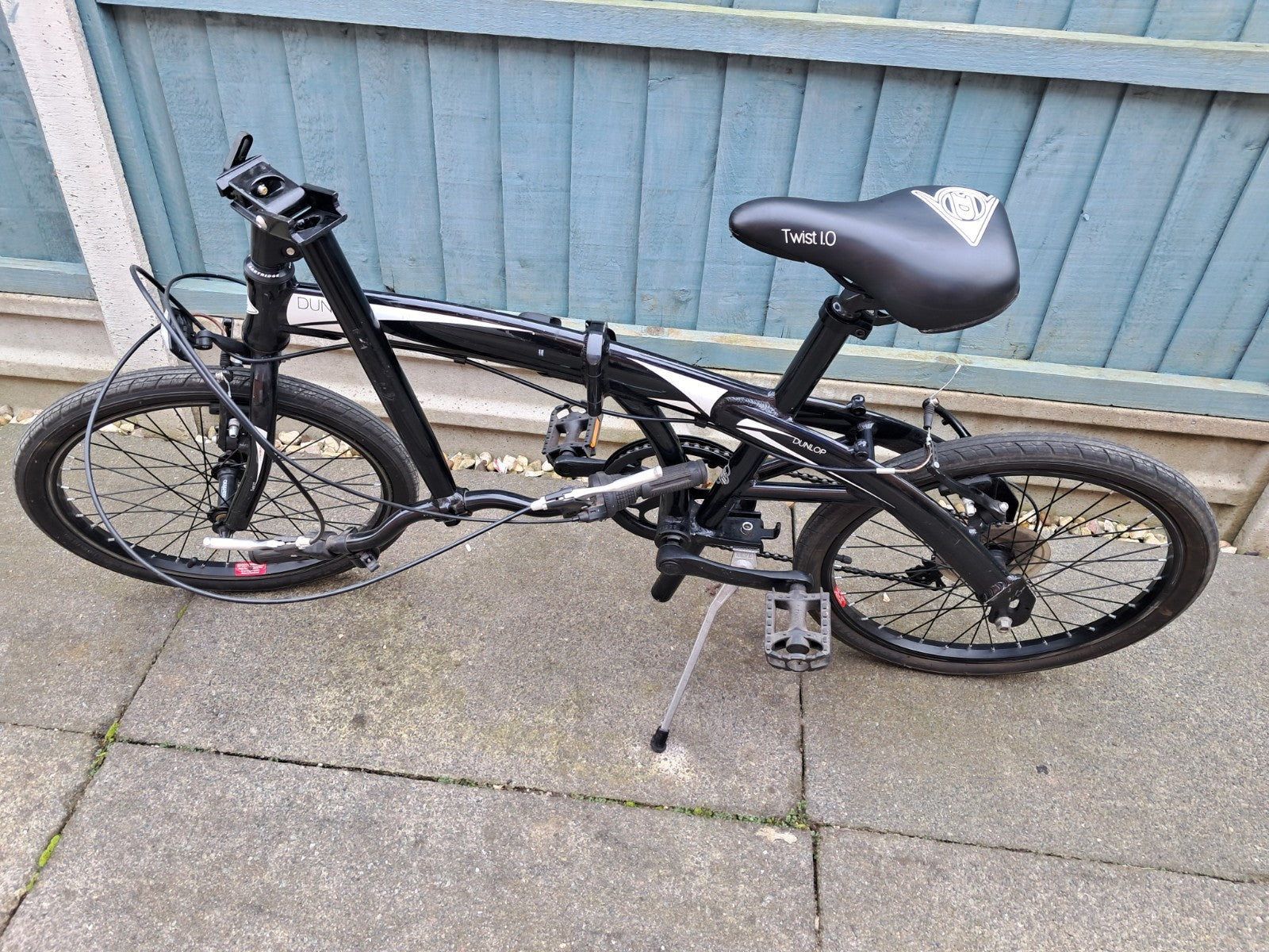 Used Dunlop folding bicycle in good condition