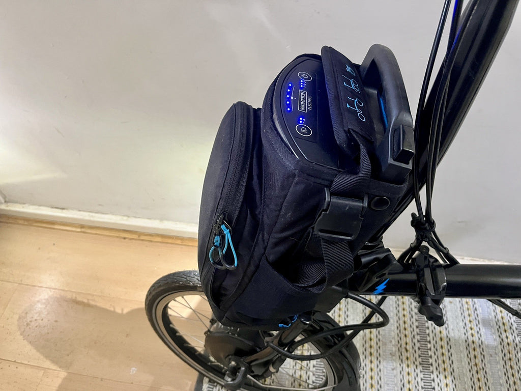 Brompton Folding Bike elctrc Black