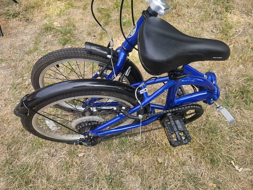 Applo Tuck Foldable Bike 20 Wheels 6 Gears Adjustable Height Easy Assembly