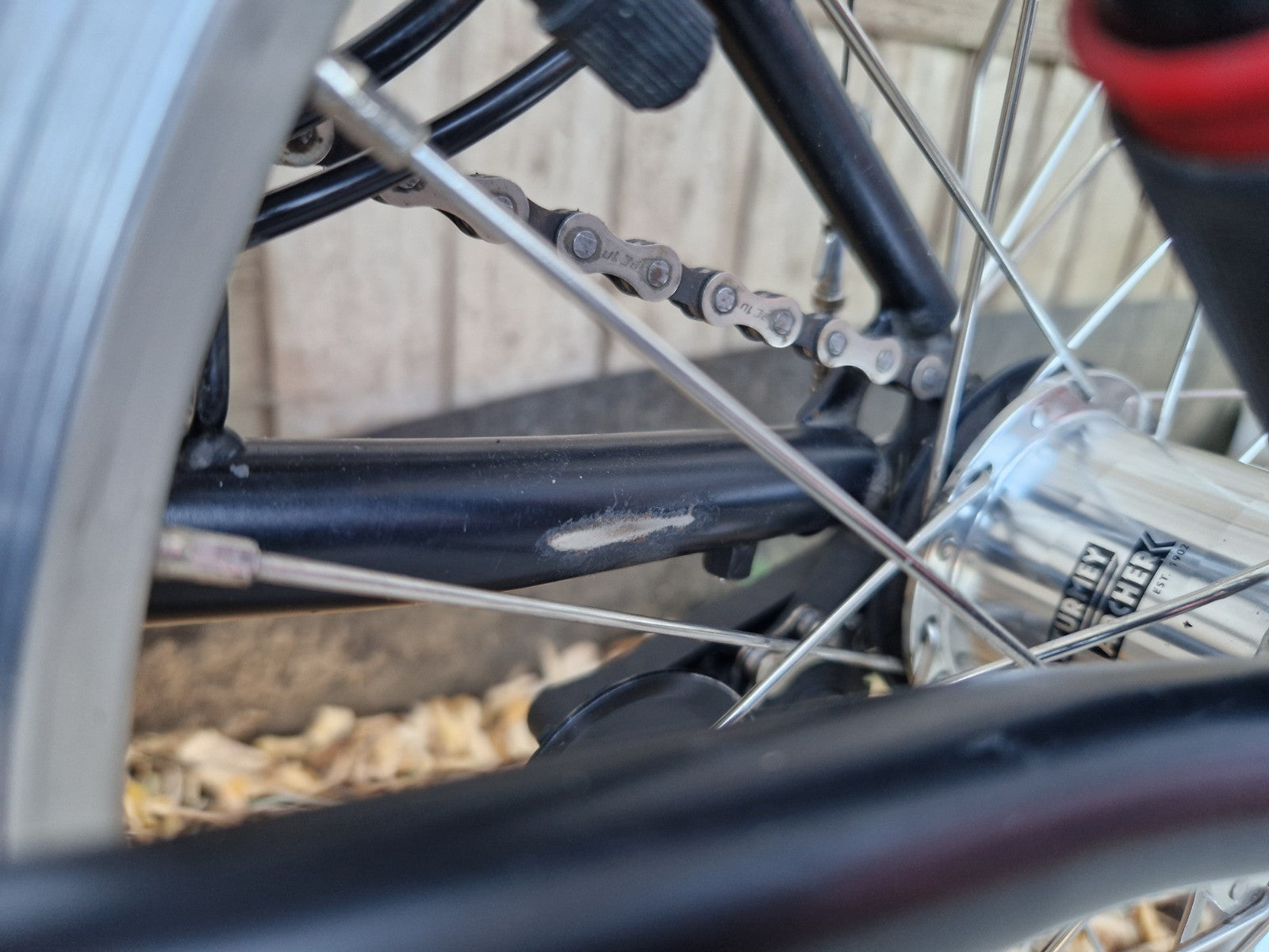 Brompton M3L black - 3 speed - thumb shifter