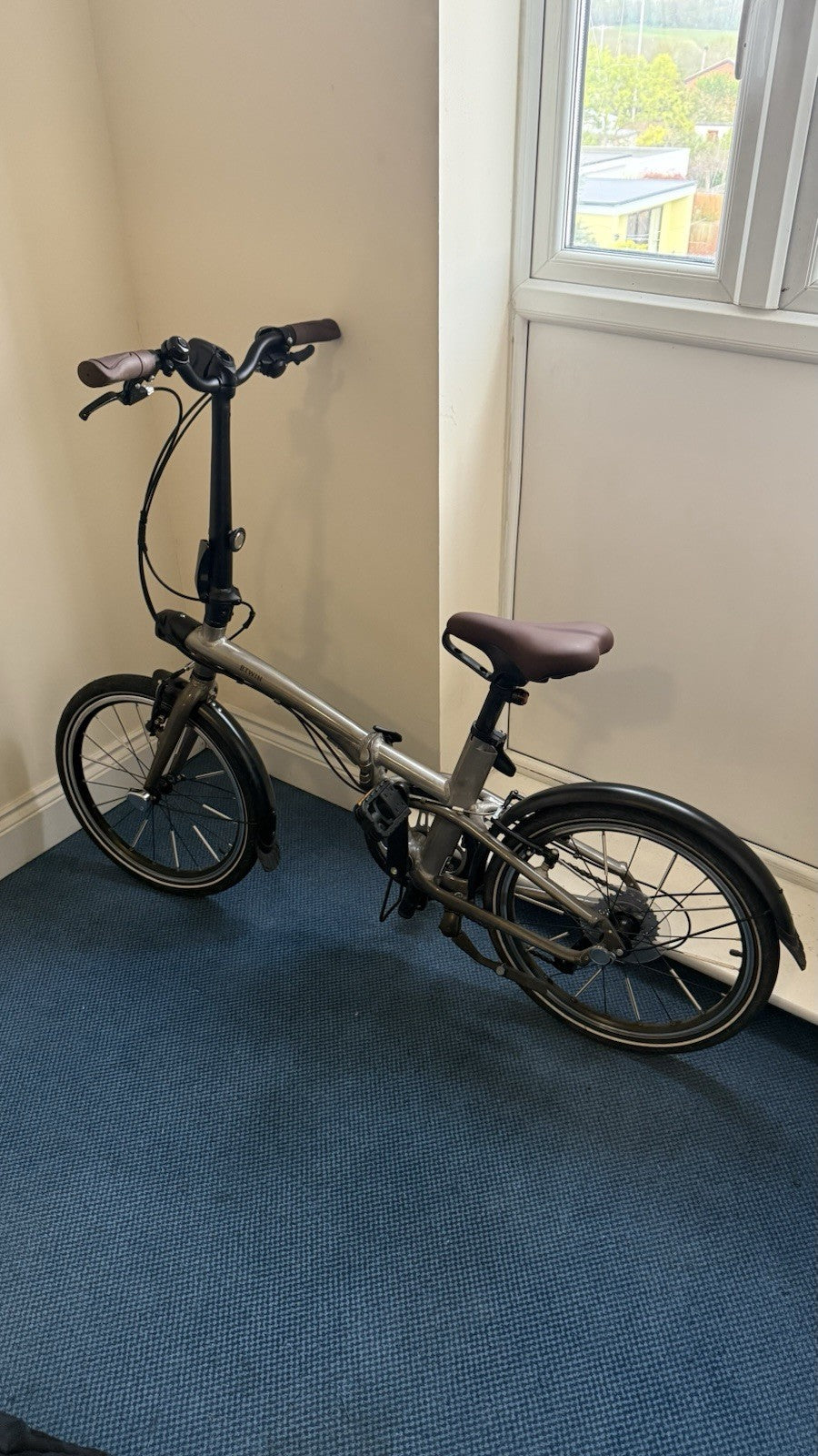 Btwin decathlon Folding Bike 560 - Mint Condition - Lacquered Aluminium