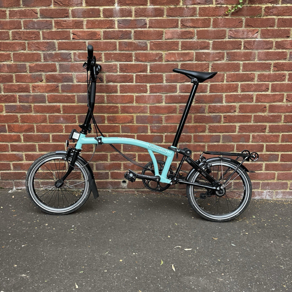 Brompton C Line Explore 6 Speed Light Blue Excellent Condition