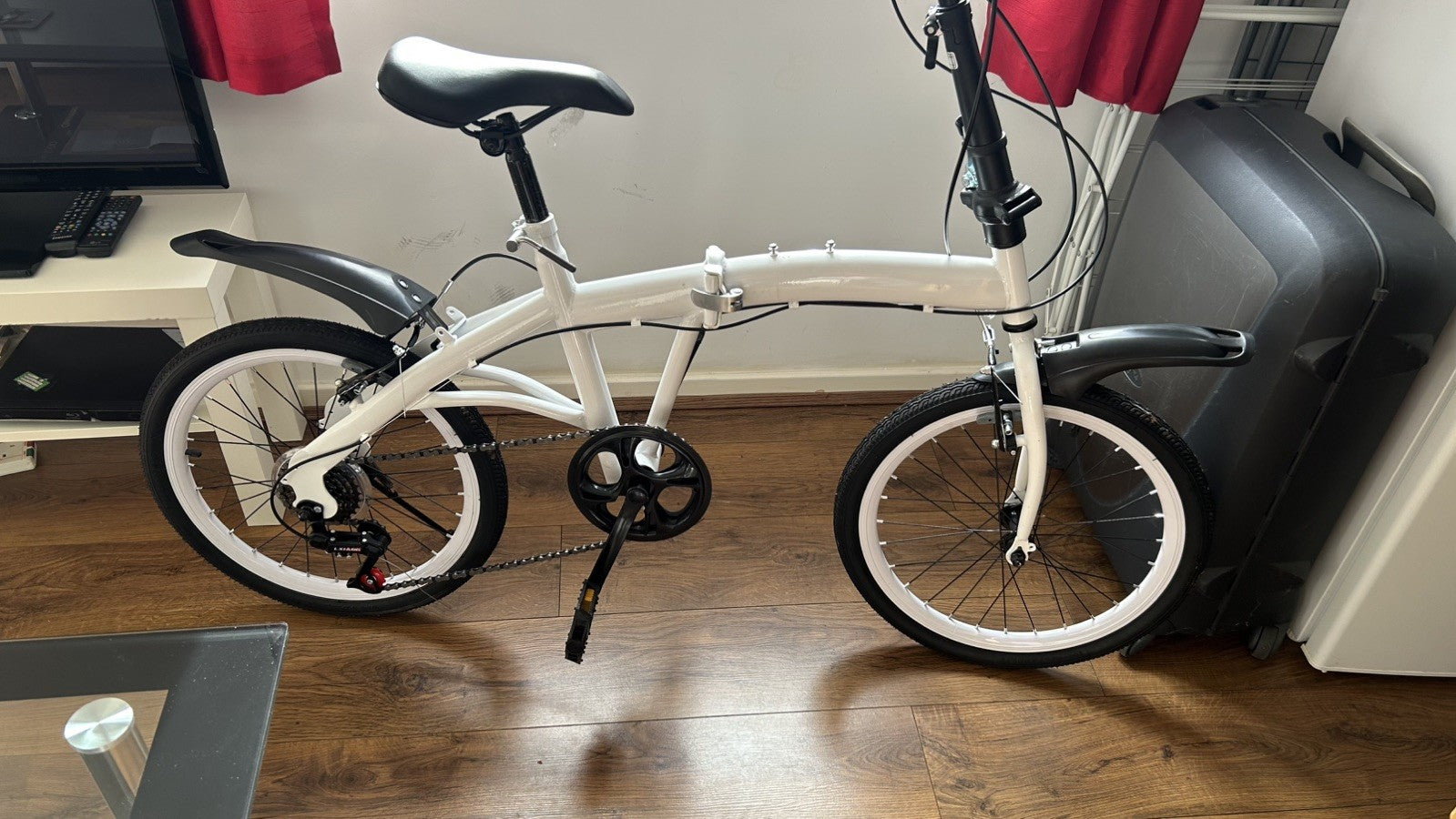 20" Folding Bike Adults Bicycle Adjustable Speed Alloy Bicycle Folding City Bike