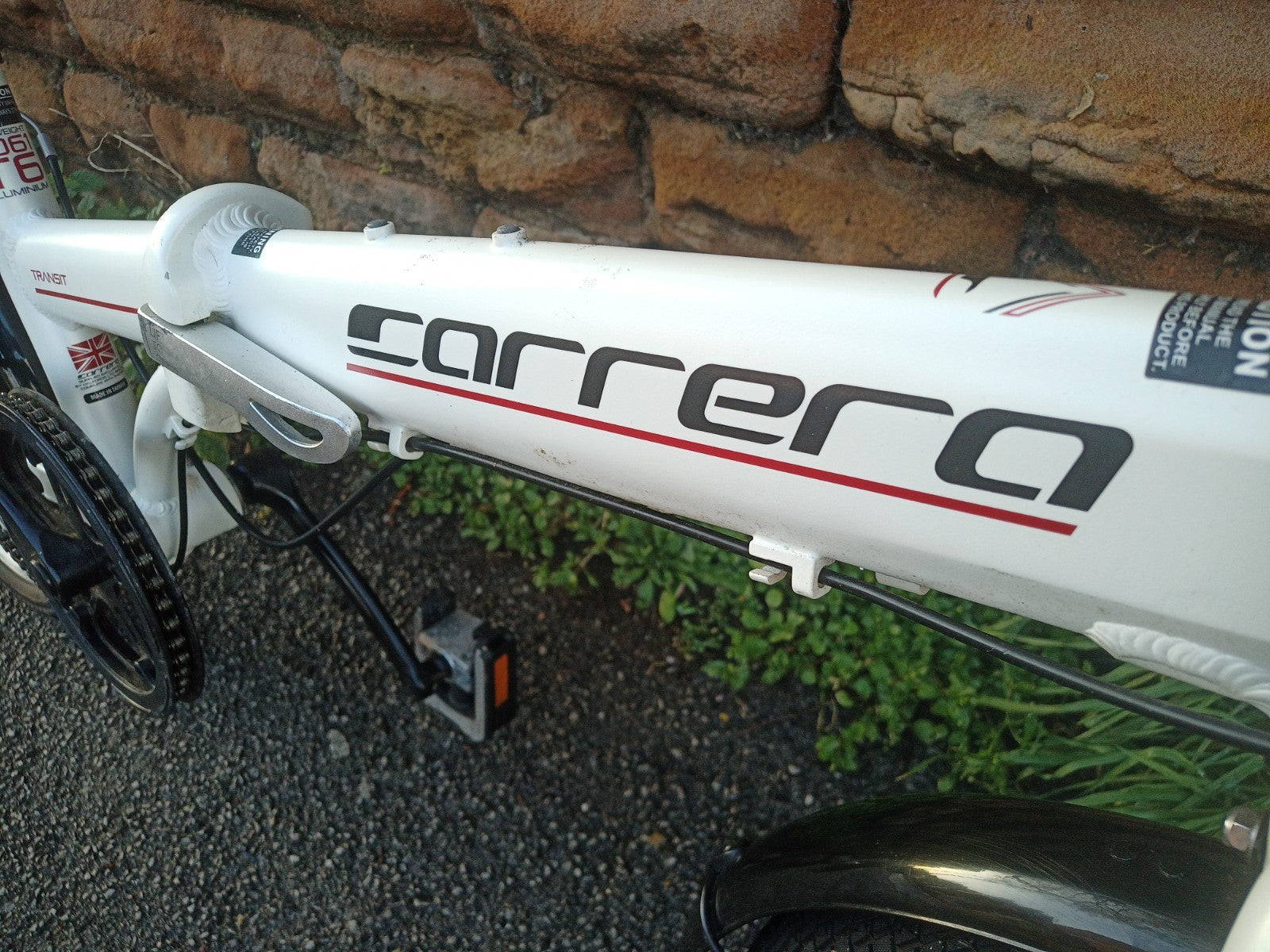 Carrera Transit 20-inch Folding Aluminium Light Weight 3 speed Bike VGC