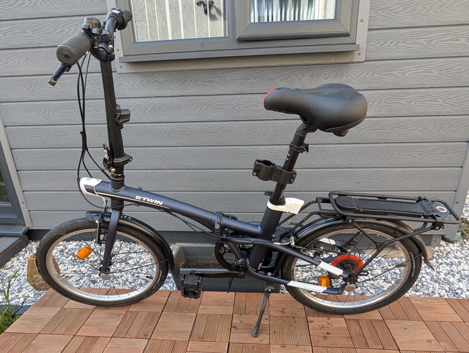 Decathlon B'TWIN Tilt 500 Folding Bike – Blue – Excellent Condition