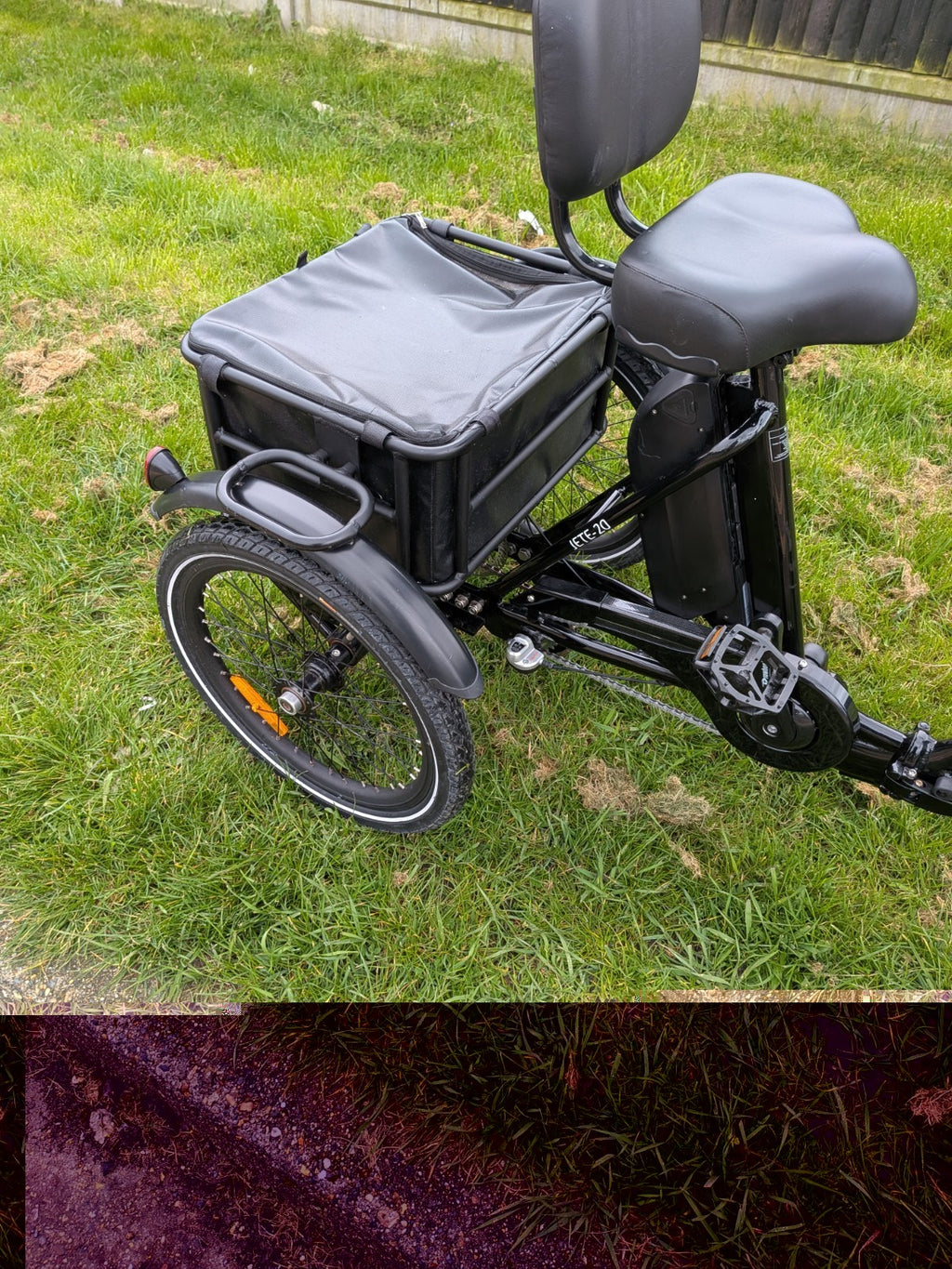 Jorvik Folding Electric Tricycle Electric Trike,Only 5 Miles Usage,Free Delivery