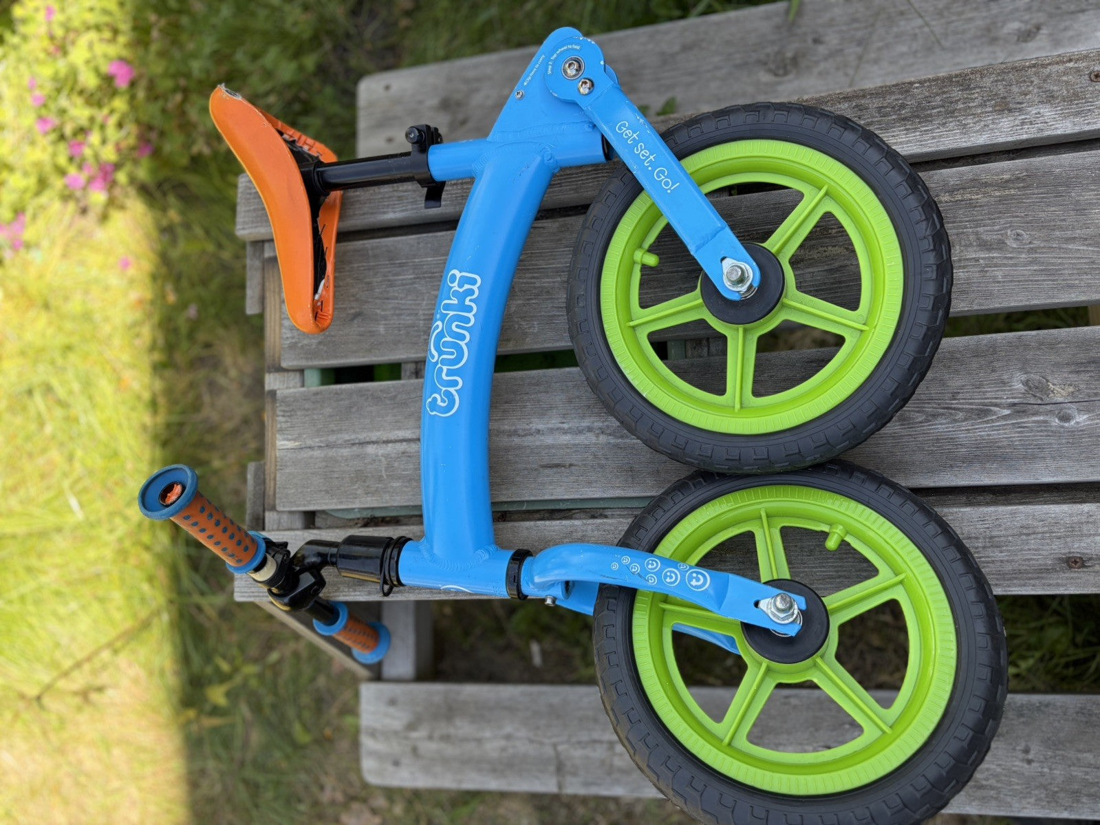Trunki Folding Balance Bike, 12-inch Wheels (2-5yrs) Great for Travel RRP £200+