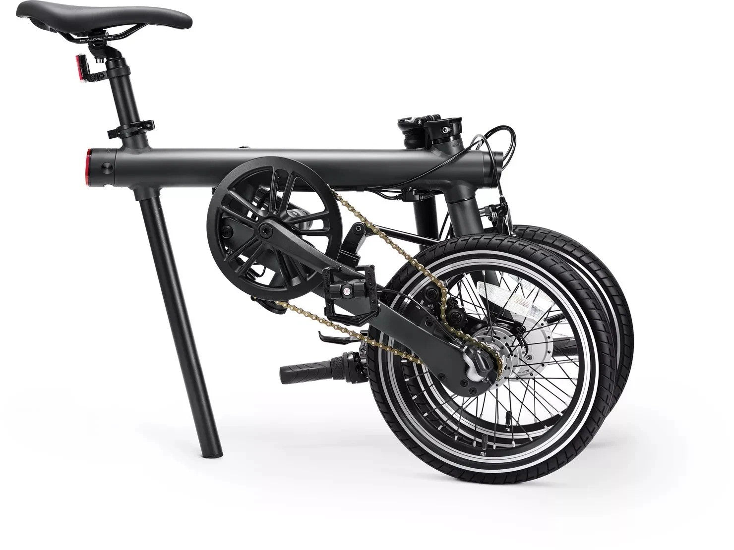 Xiaomi Smart Compact 16" Wheel TFT Display Folding Bike - Black (No Charger)