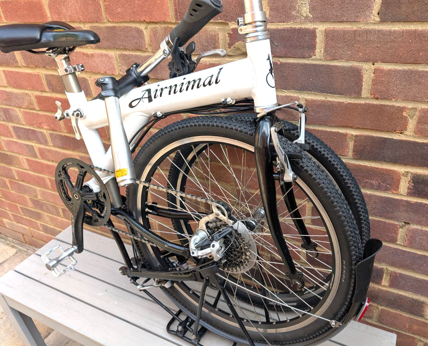 Airnimal Joey 27 speed Folding Fold-up Foldable Bike