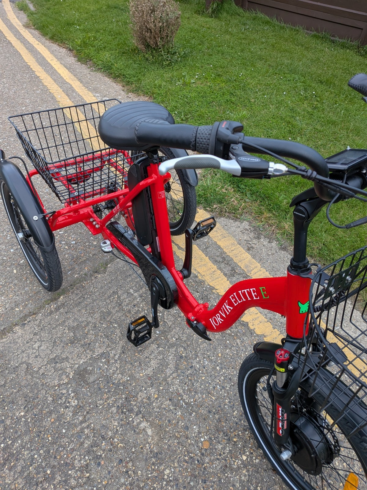 Jorvik Folding Electric Tricycle Electric Trike,Only 55 mls Usage,Free Delivery