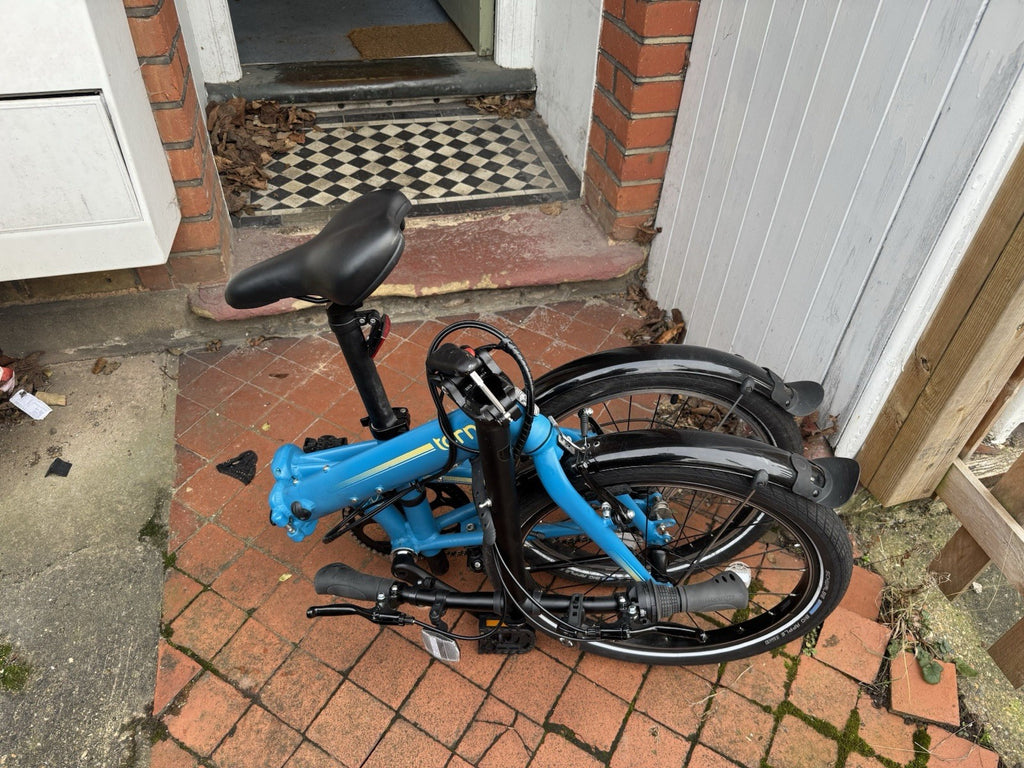 Tern Link C8 Folding Bike 8 Speed – Blue – Schwalbe Big Apple – Great Condition