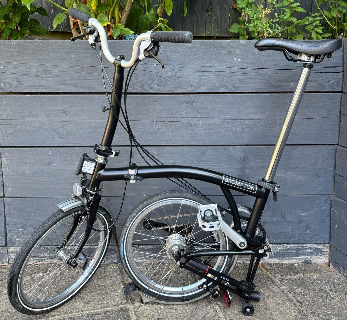 2021 Brompton M6L C Line Folding Bicycle 6 Speed + 44T Chainring - Hardly Used