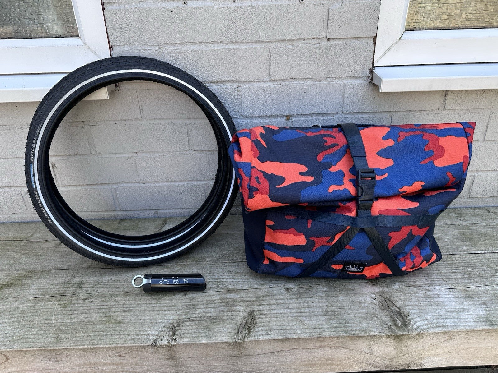 Brompton Folding Bike - New And Unused - Raw Lacquer Bundle - Accessories!