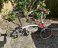 Brompton CHPT3 V4. Titanium 4 speed.