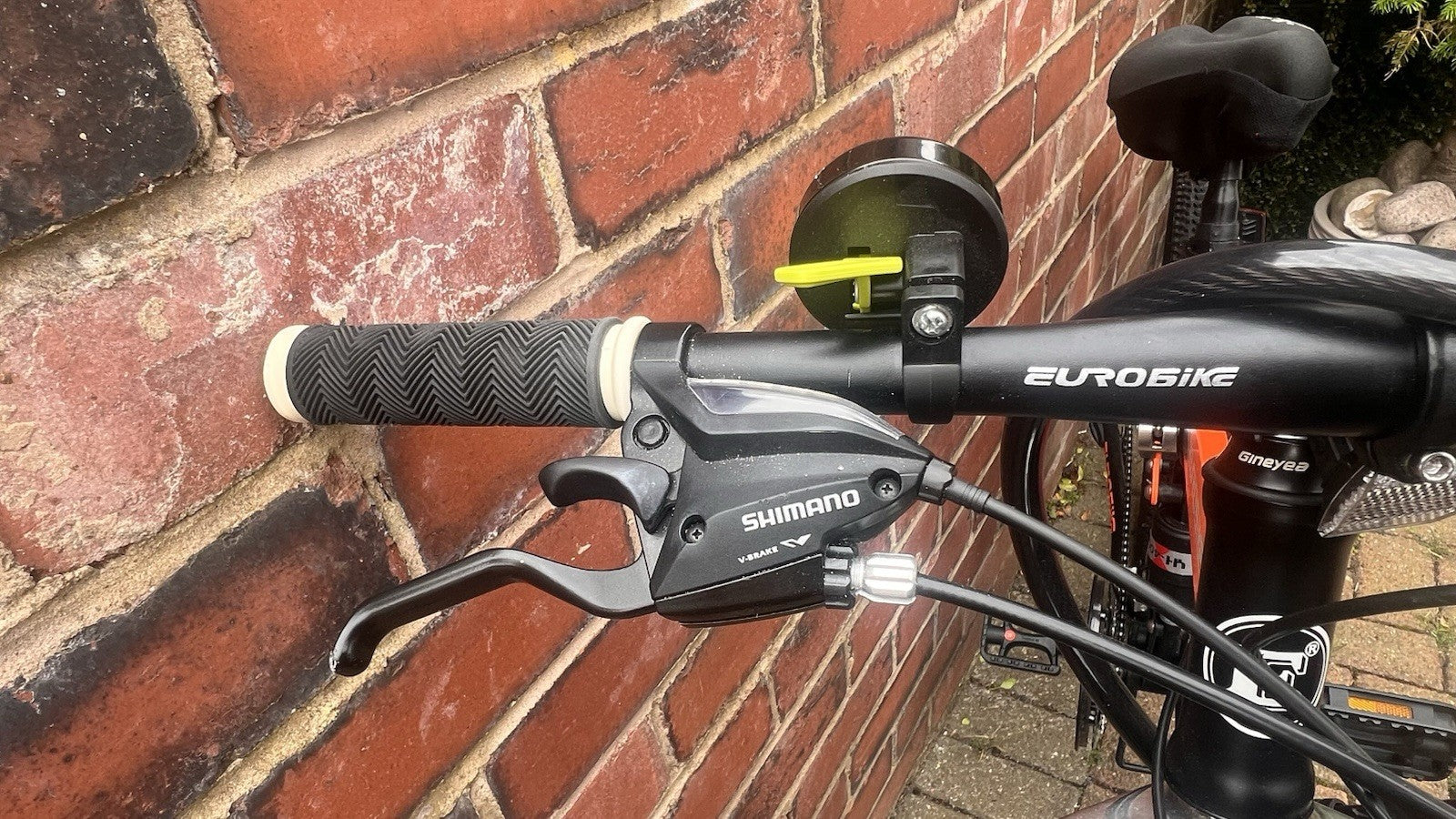 Folding Mountain Bike, Brand Eurobike * Number of Speeds 21 * 27.5 Inches Black