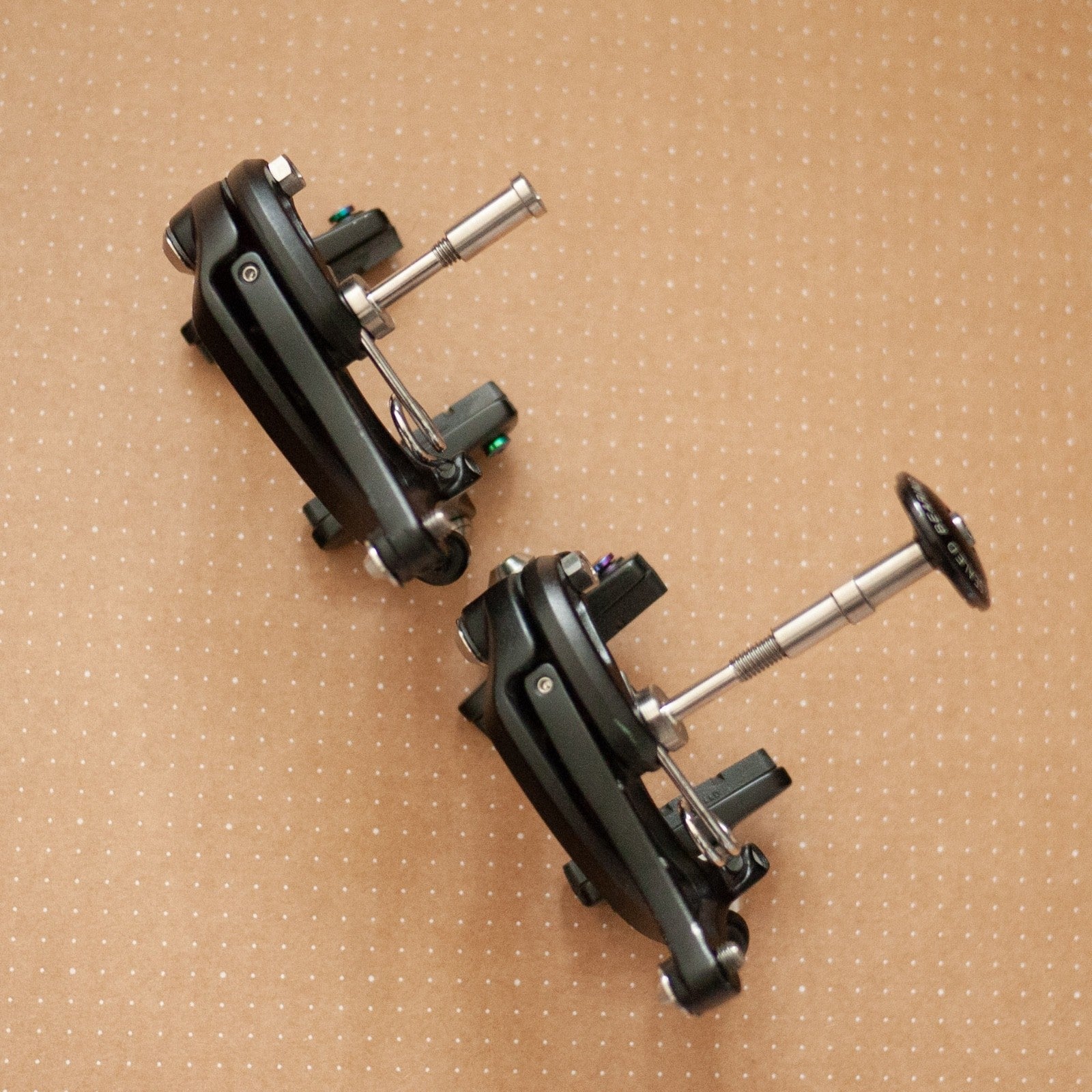 Brompton Brake Callipers Titanium Bolts Chris King Ti Seatpost Stopper