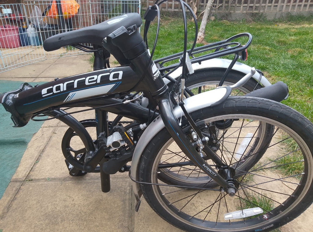 Carrara intercity folding bike