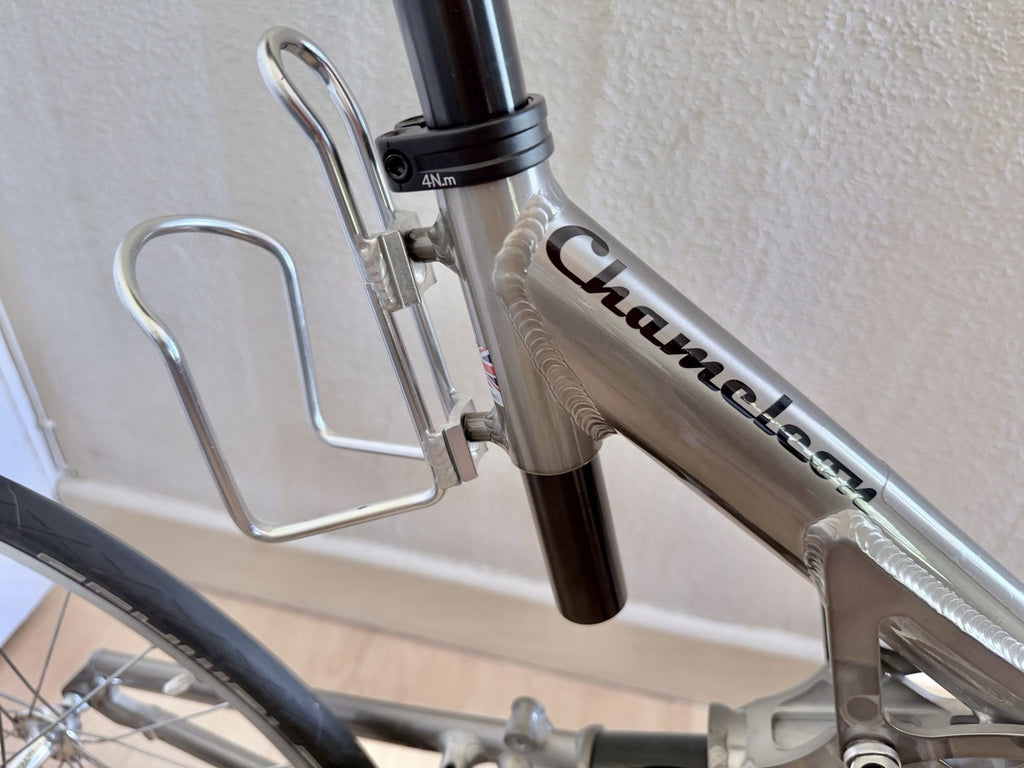 Airnimal Chameleon Folding Bike. Very Rare Naked Lacquer Finish. Stunning!