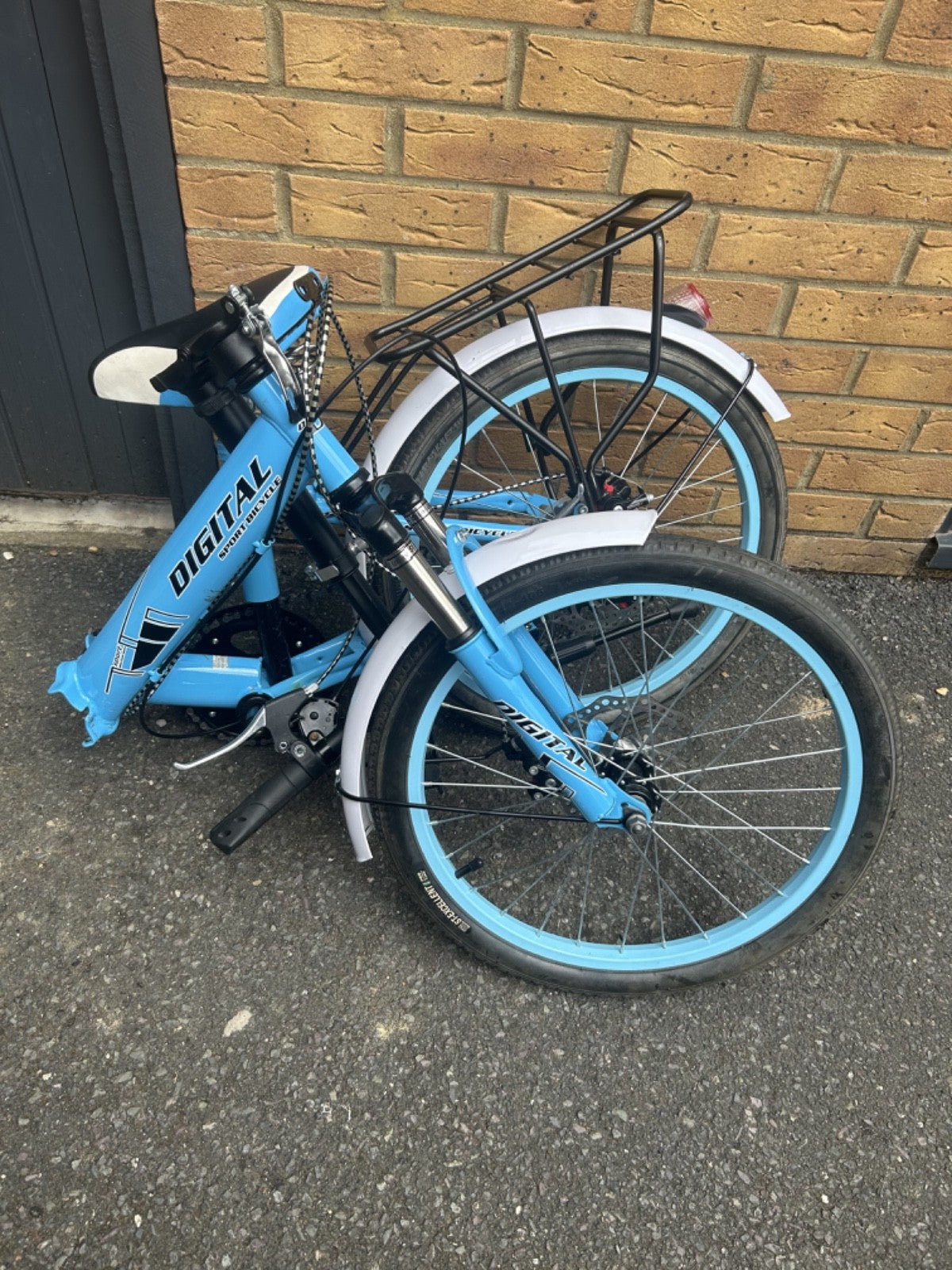 Digital  Sport Bicycle Bikes 20 inch Foldable City Bicycle