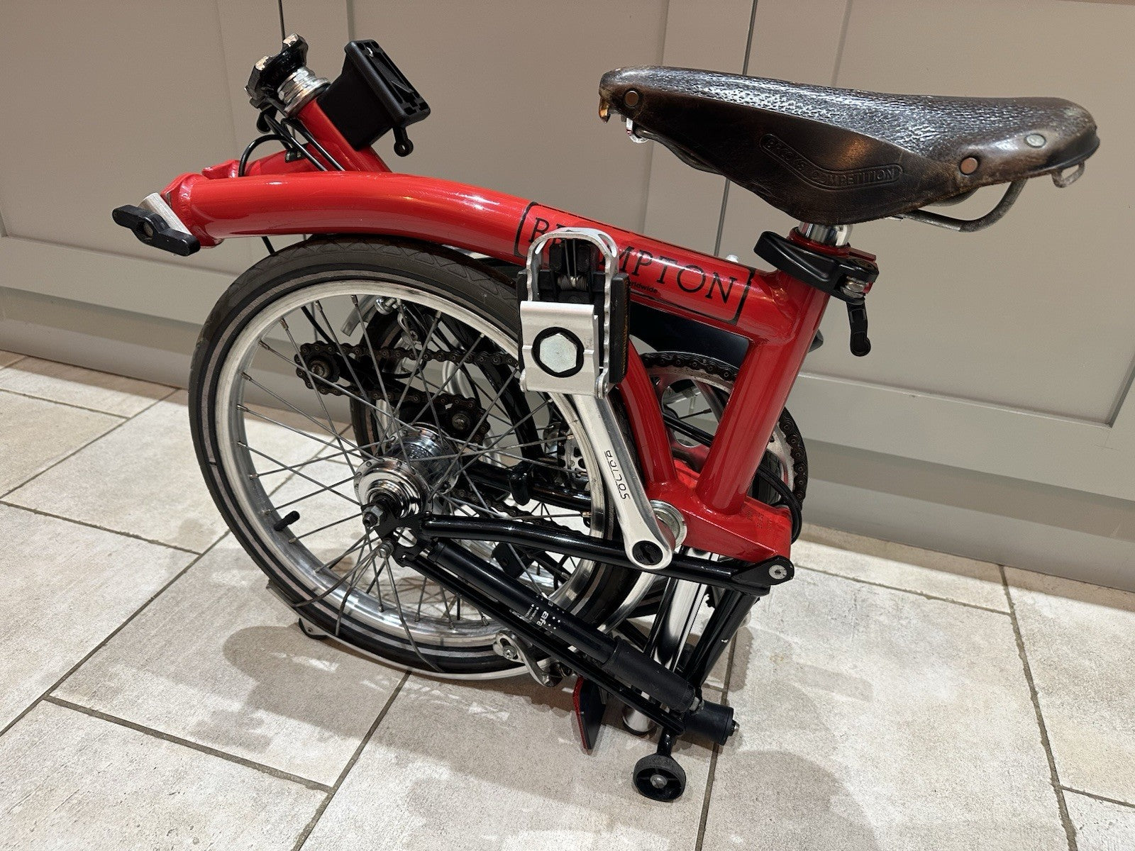 Brompton MK2 L3 1989/90 3 Speed Outstanding Original Condition with Extras