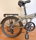 Raleigh Evo 2 Folding Bike - 7 Speed Shimano - 20" Wheels - Grey - Used