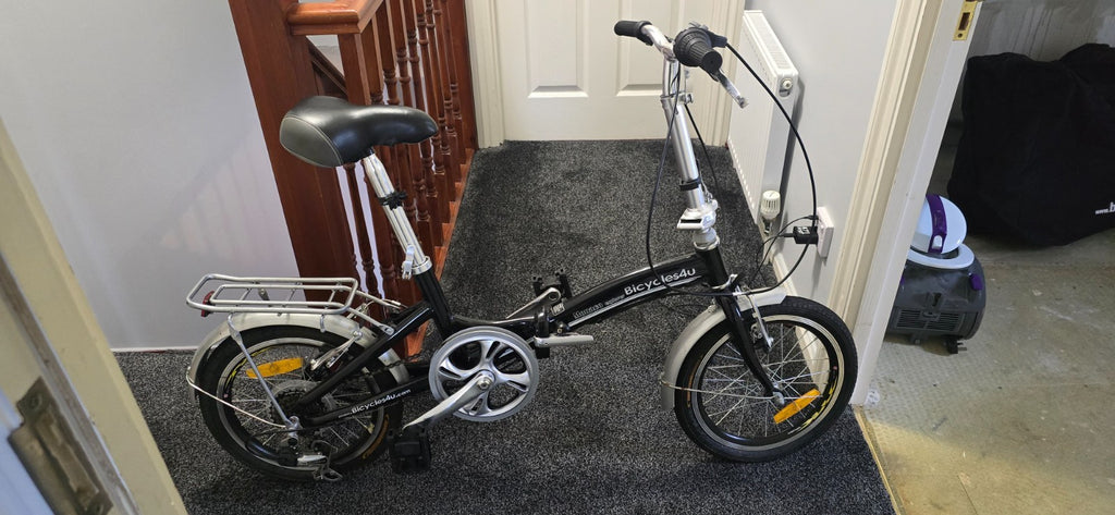 Adult folding aluminium bike used