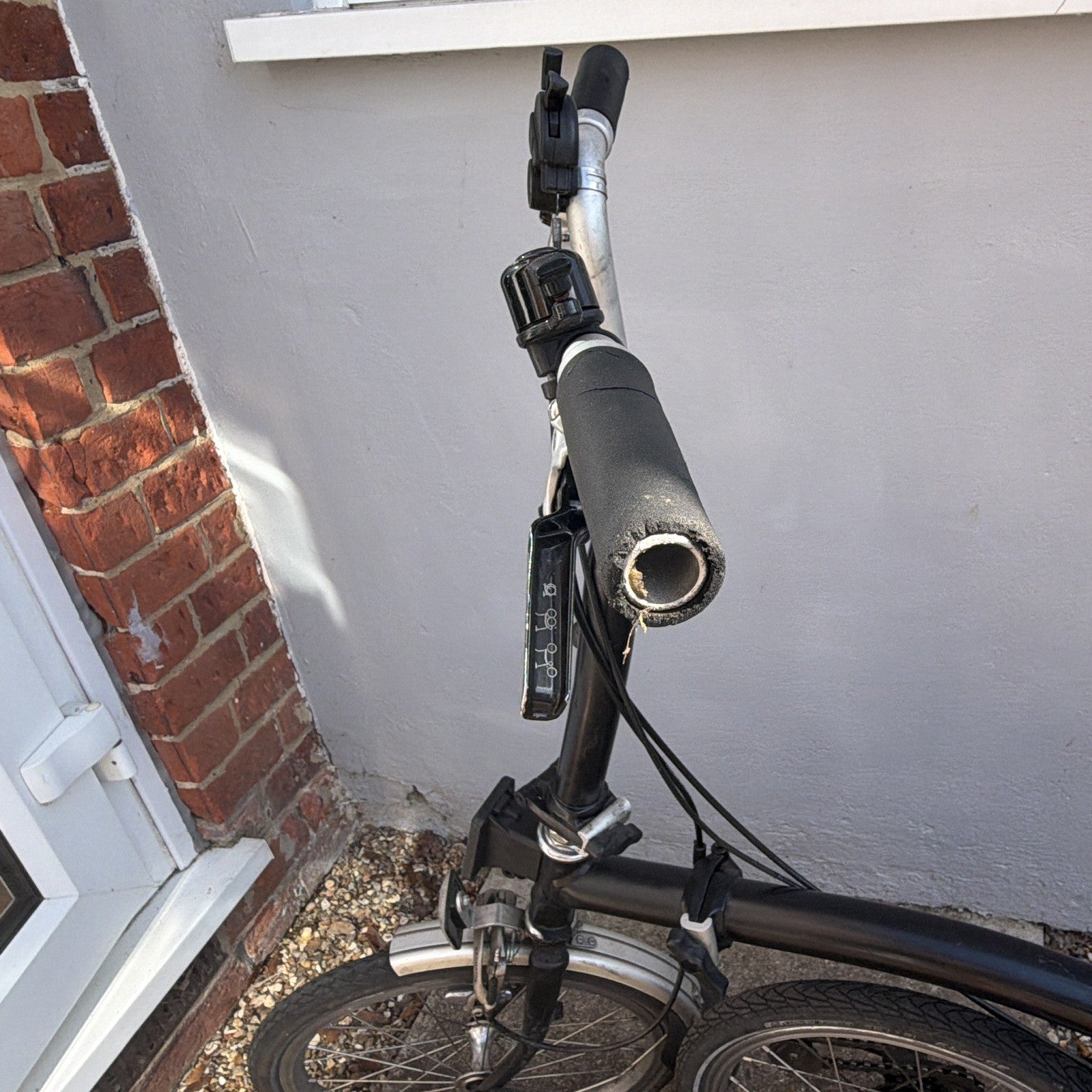 Brompton Folding Bike 16in Black Unisex Adults, Mechanical Rim Brakes