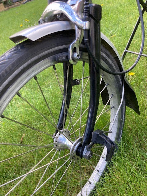 Brompton folding bike 3 speed M3L - black